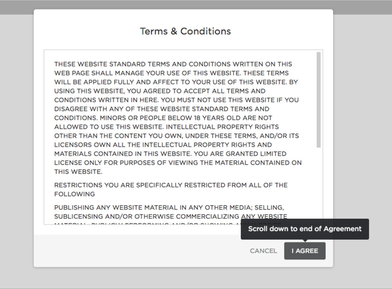 Terms & Conditions
