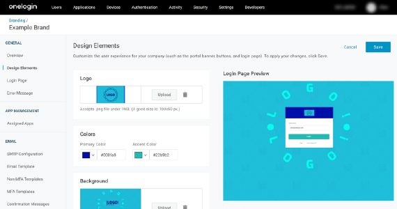 Branded access, secure and seamless experience